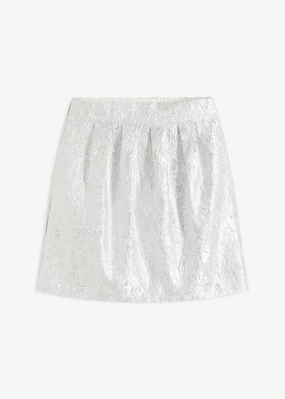 Wijd uitlopende rok van jacquard, bonprix