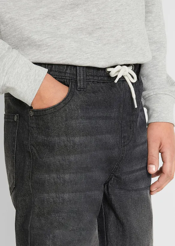 Instapbroek van puur katoen regular fit (set van 2), bonprix