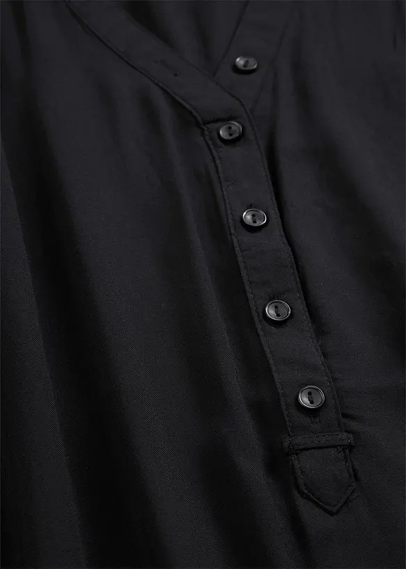 Tuniek met V-hals, lange mouw, bonprix
