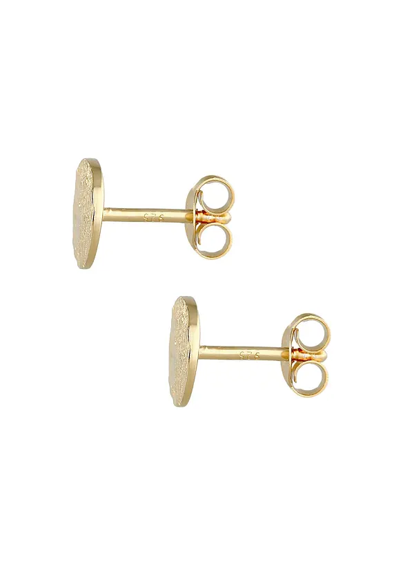 Elli oorstekers van 925 sterling zilver (1 paar), verguld, elli
