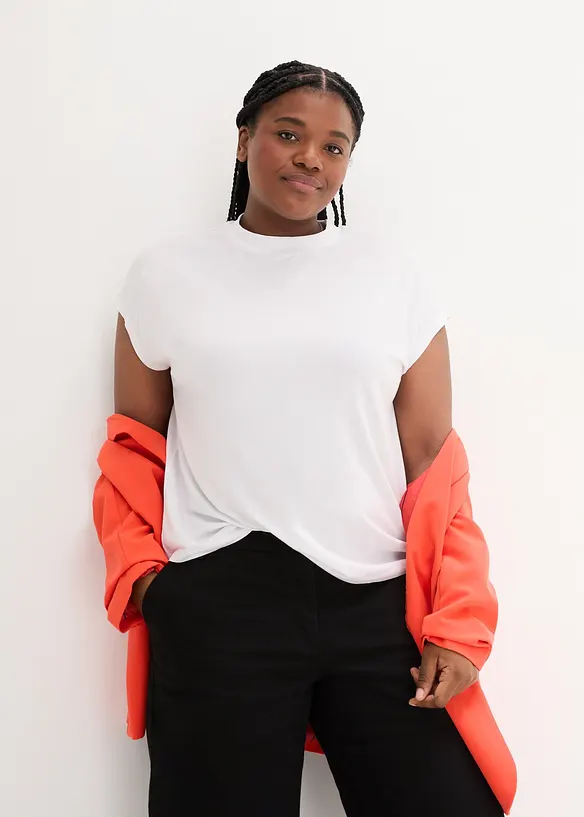 T-shirt van zachte viscose, bonprix
