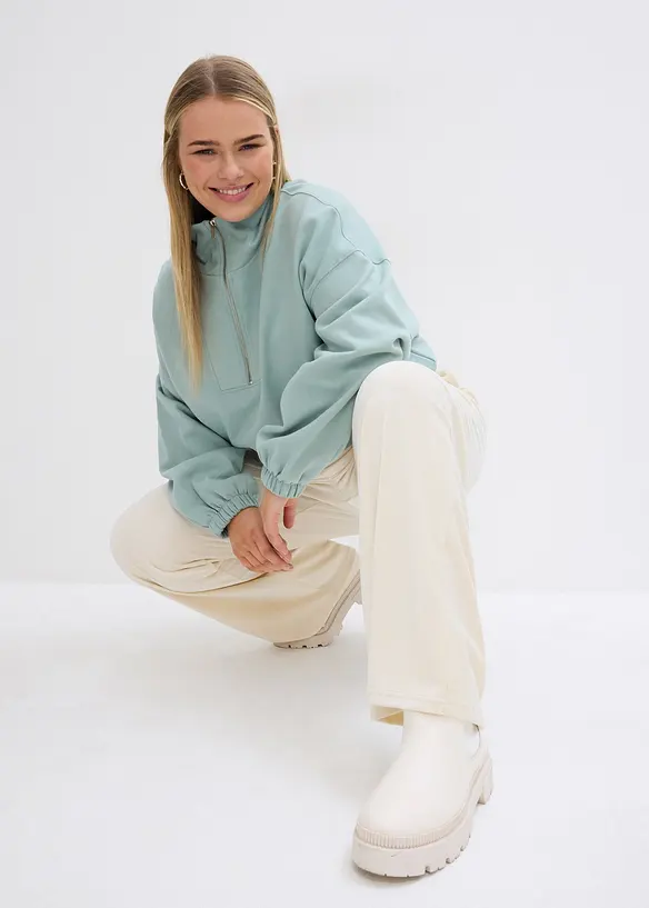 Wijde corduroy broek, bonprix