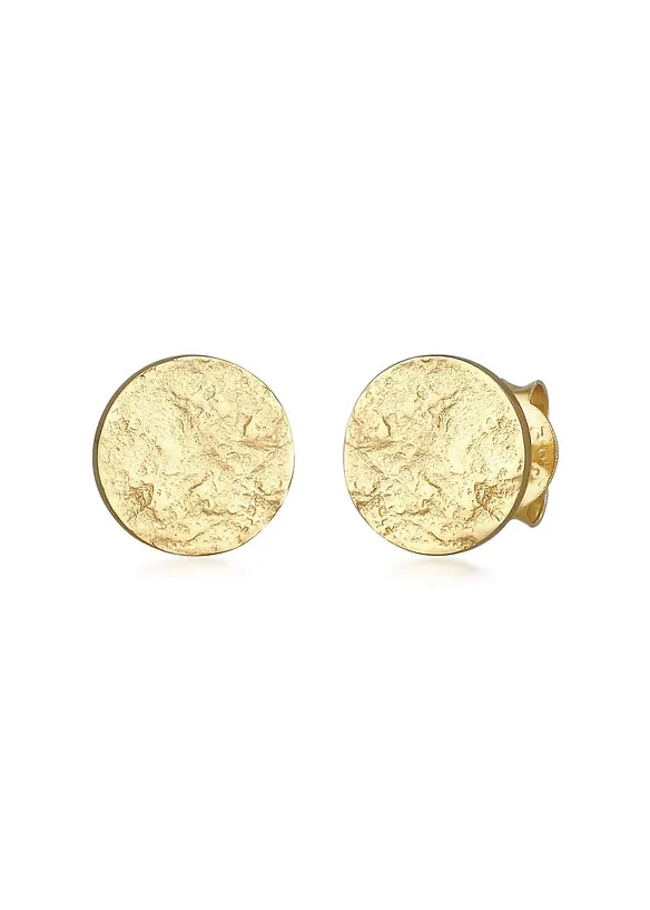 Elli oorstekers van 925 sterling zilver (1 paar), verguld, elli