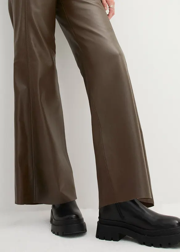 Marlene Dietrich broek van lamsnappa, bonprix