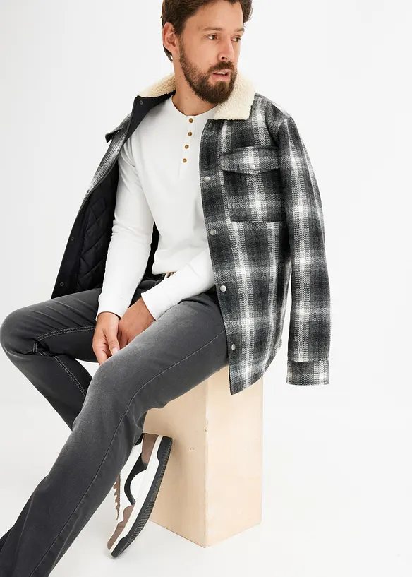 Regular fit jeans jogger met comfortband, tapered, bonprix