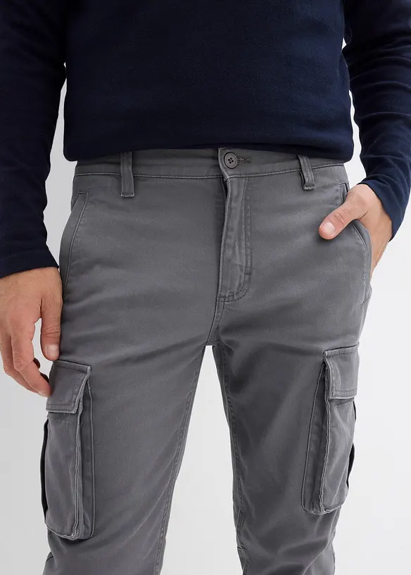 Cargo broek straight regular fit, bonprix