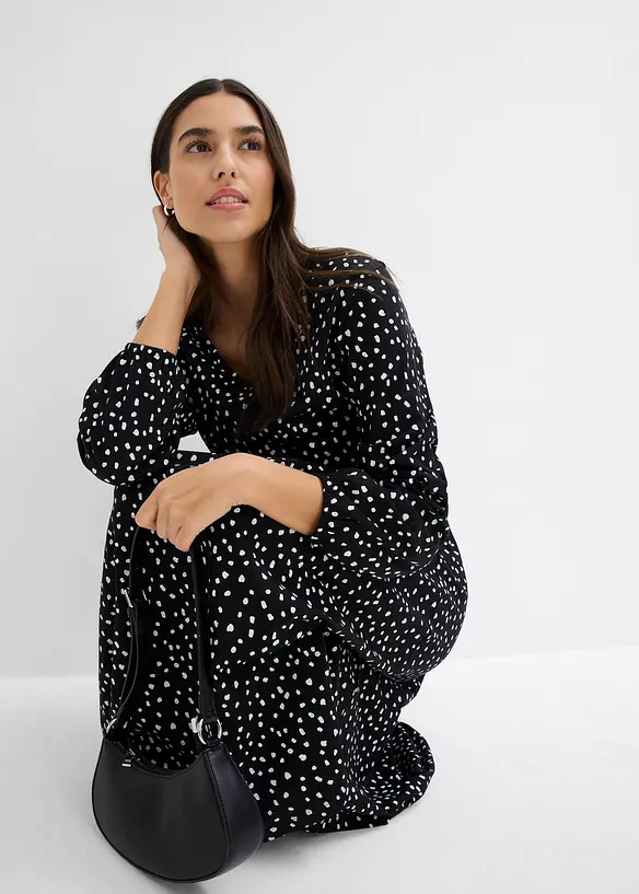 Midi jurk van katoen-jersey, bonprix