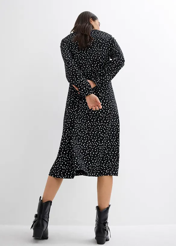 Midi jurk van katoen-jersey, bonprix