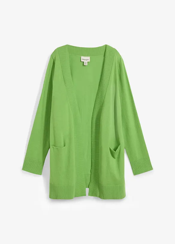 Vest met lange mouwen en zakken, bonprix