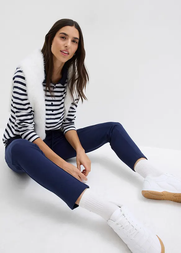 Joggingbroek, cropped, bonprix