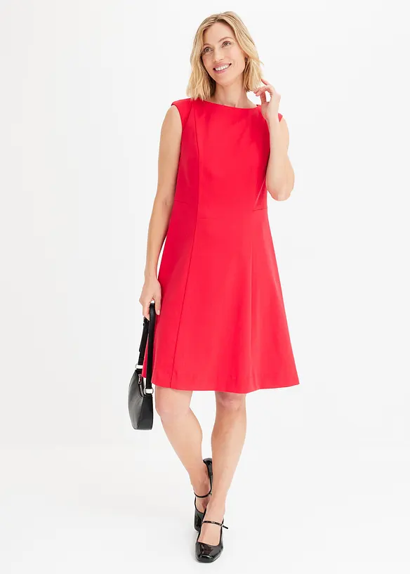 Mini jurk, loopt licht uit, bonprix