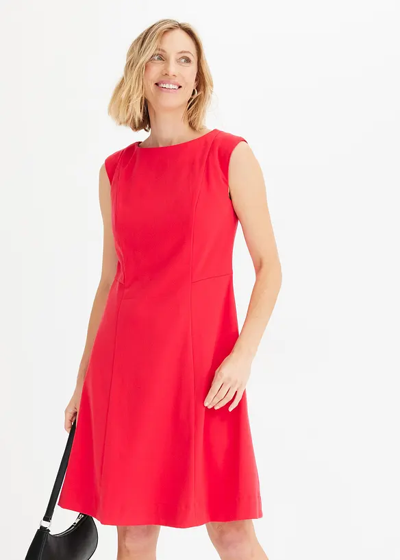 Mini jurk, loopt licht uit, bonprix