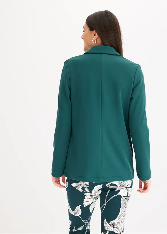 Blazer van jersey-crêpe, bonprix