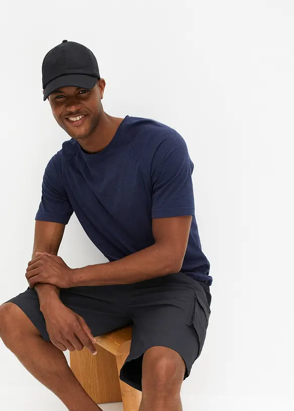 Cargo bermuda van puur katoen, relaxed fit, bonprix
