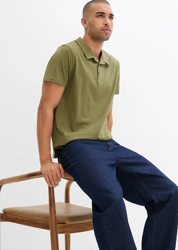 Poloshirt van biologisch katoen, bonprix