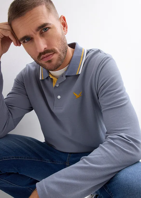 Poloshirt van biologisch katoen (set van 2), bonprix