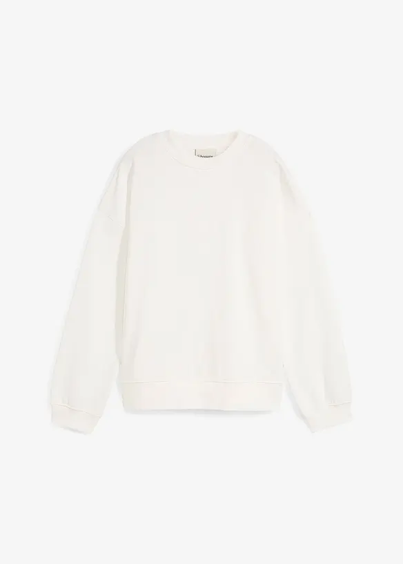 Oversized sweater van katoen, bonprix