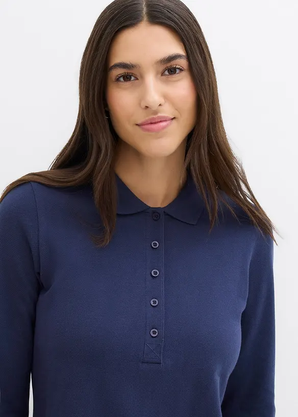 Piqué poloshirt van puur biologisch katoen, bonprix