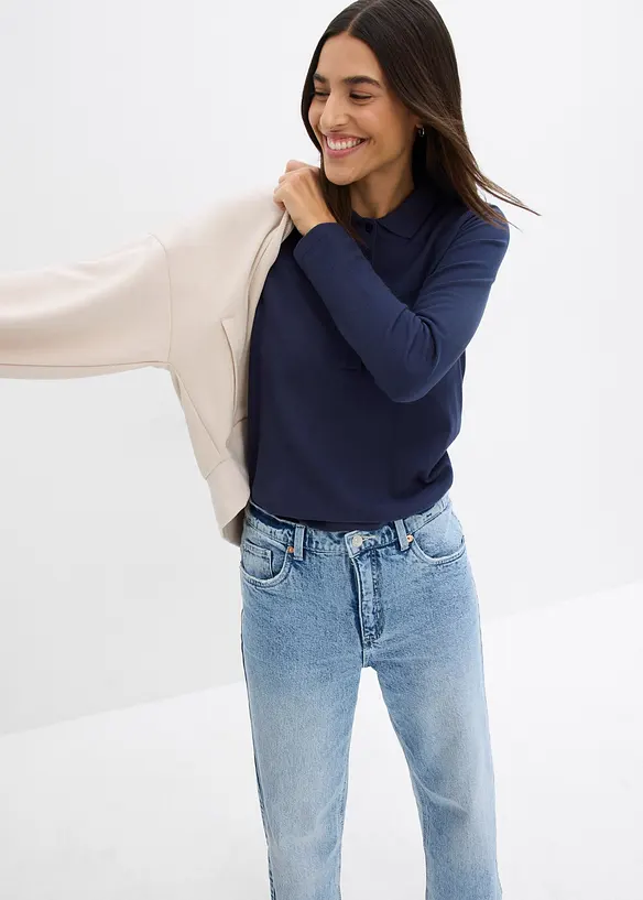 Piqué poloshirt van puur biologisch katoen, bonprix