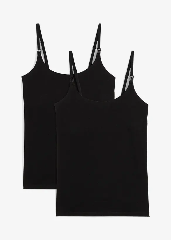 Voedingstop van biologisch katoen (set van 2), bonprix