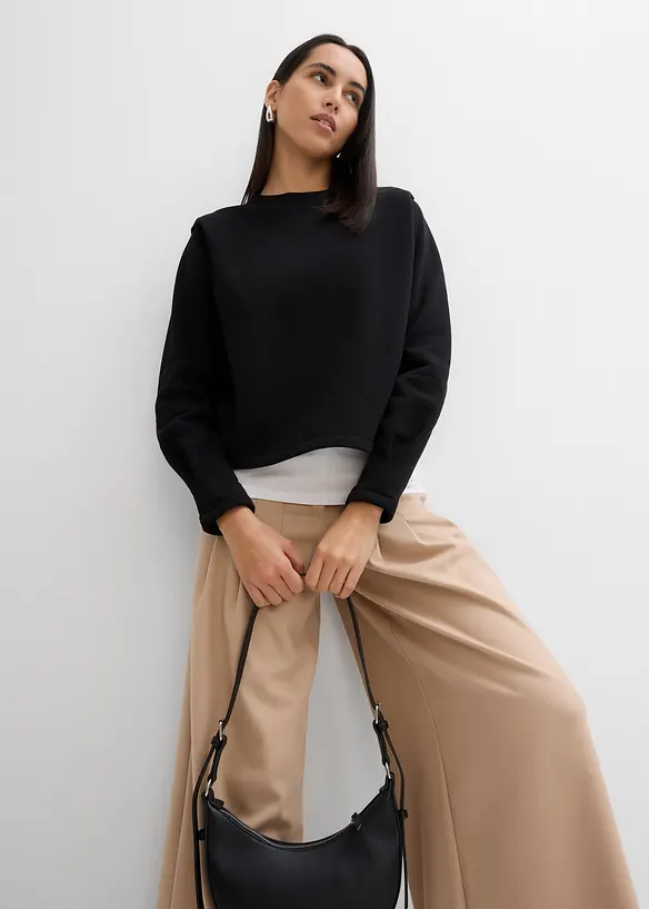 Sweater van puur katoen, bonprix