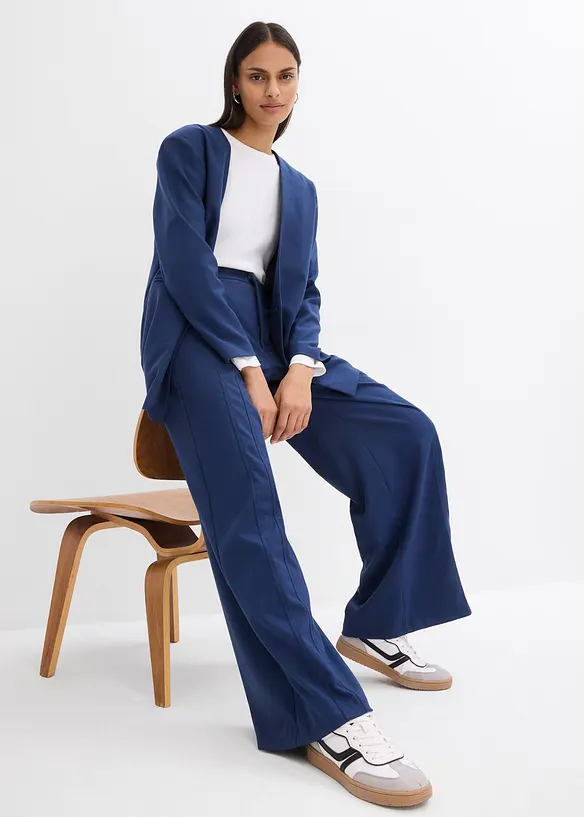 Marlene broek met hoge tailleband van viscosemix, bonprix