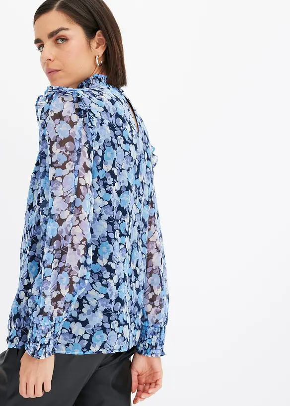 Gedessineerde blouse, bonprix
