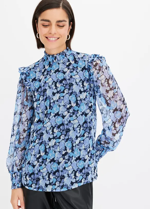 Gedessineerde blouse, bonprix