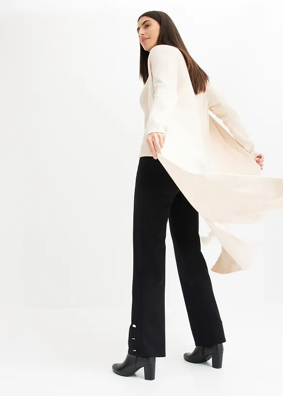 Lang vest met viscose, bonprix