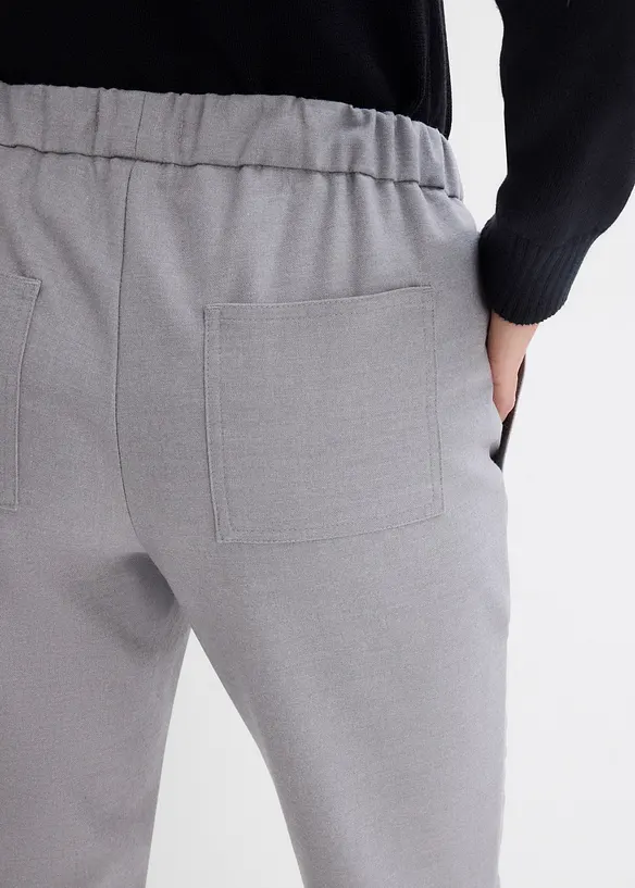 Chino van viscosemix met een comfortabele tailleband, bonprix