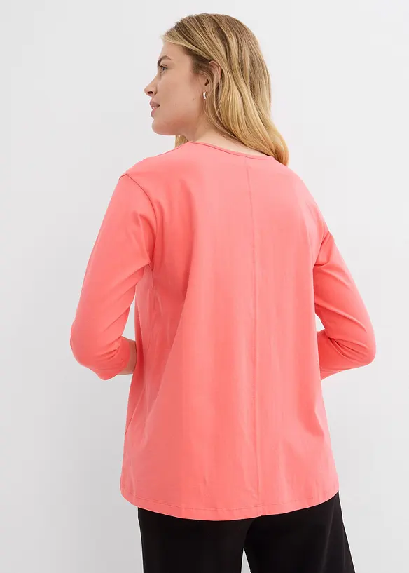 Boxy shirt van biologisch katoen, bonprix