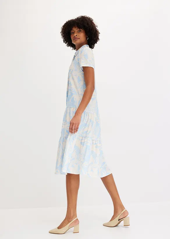 Shirtjurk met polokraag, bonprix