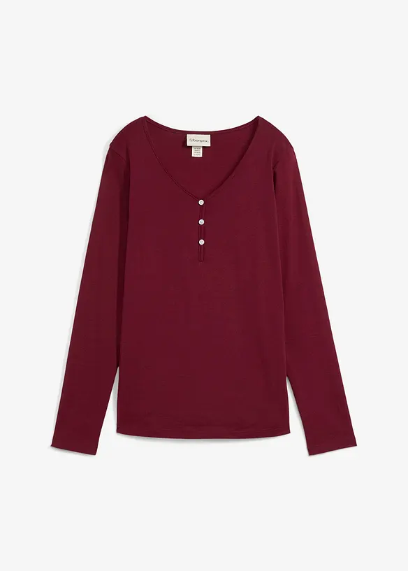 Longsleeve van biologisch katoen, bonprix