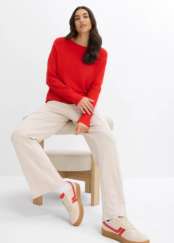 Fijngebreide trui, bonprix