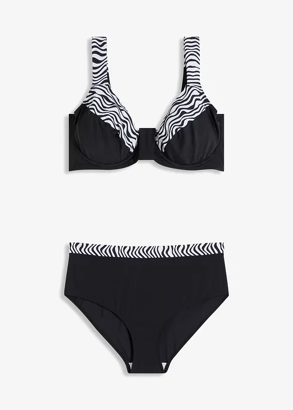 Minimizer bikini met gewatteerde bandjes (2-dlg. set), bonprix
