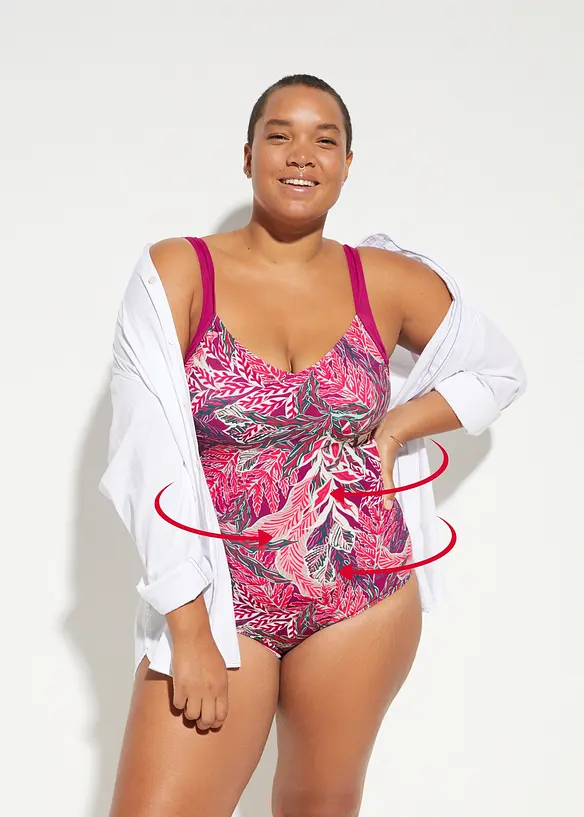 Corrigerend badpak met gerecycled polyamide, medium corrigerend, bonprix