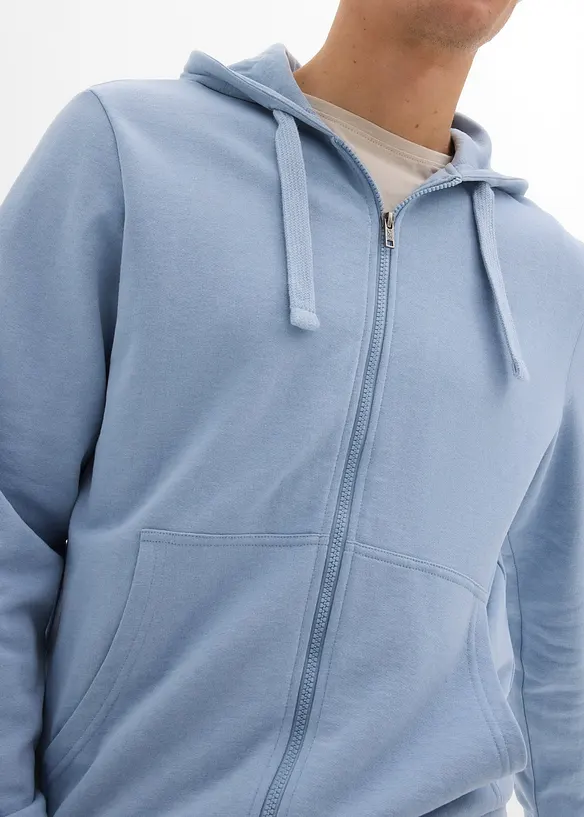 Hoodie met ritssluiting, bonprix