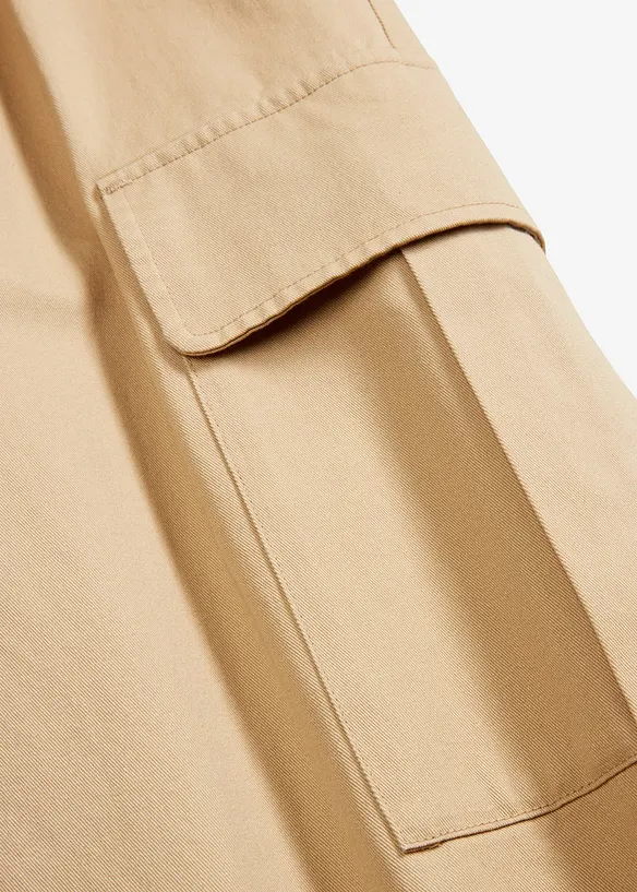 Cargo broek van puur katoen, bonprix