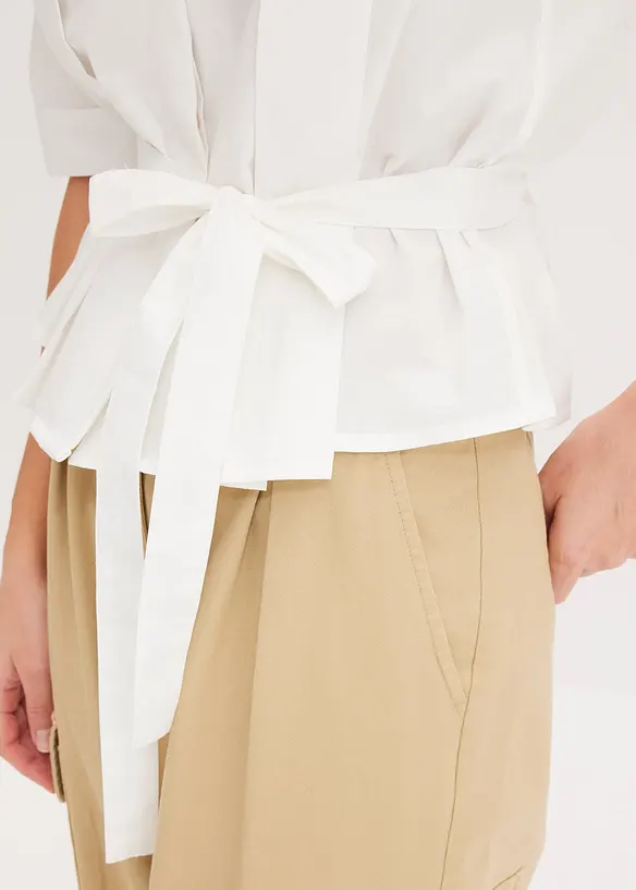 Blouse van puur katoen, bonprix