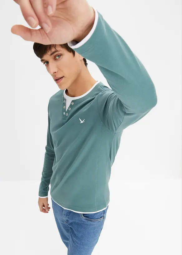 2-in-1 longsleeve (set van 2), bonprix