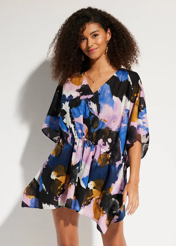 Transparante strandtuniek, bonprix
