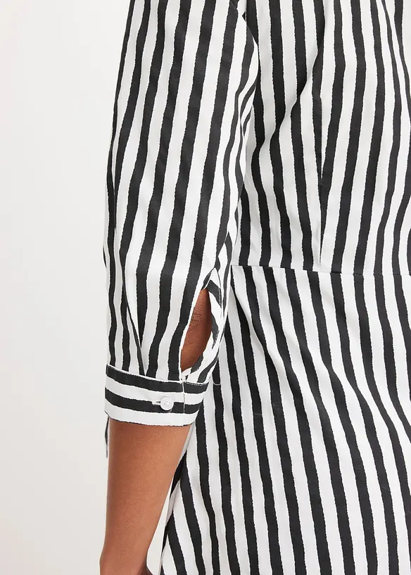 Midi jurk met bindceintuur, bonprix