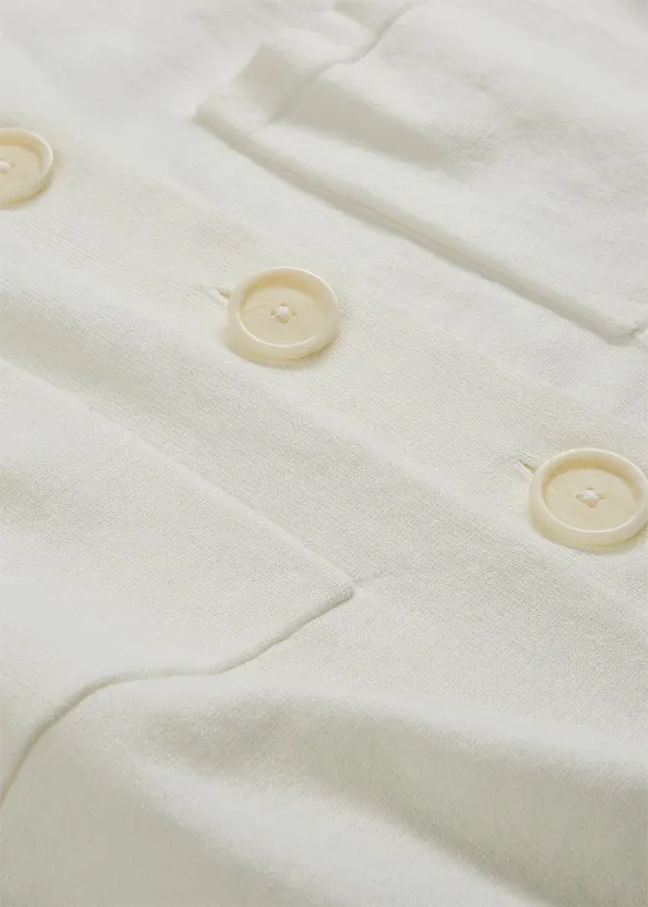 Kort fijngebreid vest, bonprix