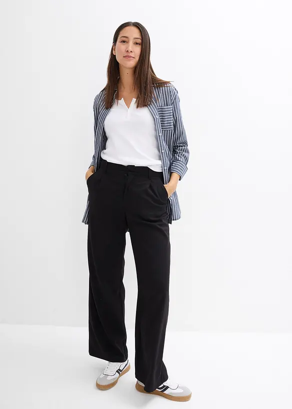 Geribd Henley shirt, bonprix