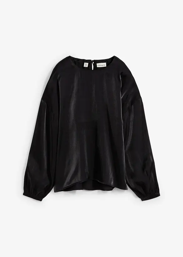 Oversized blouse in een viscose-mix, bonprix