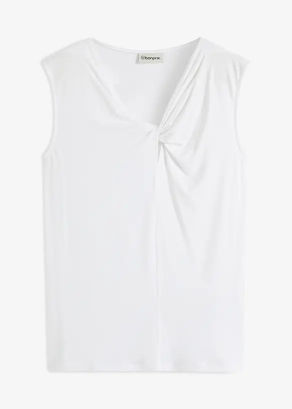 Jersey top met twist, bonprix