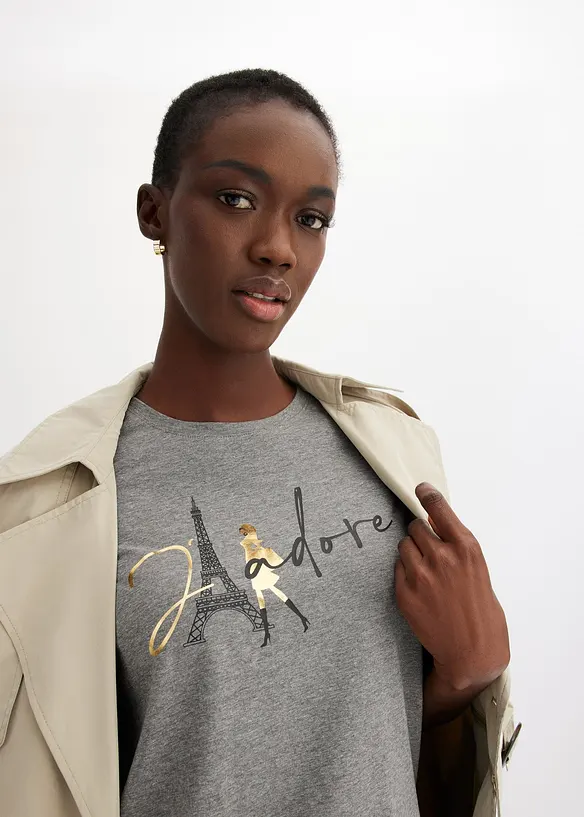 Shirt met Paris print, bonprix