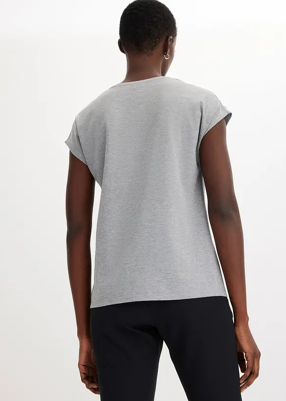 Shirt met pailletten, bonprix
