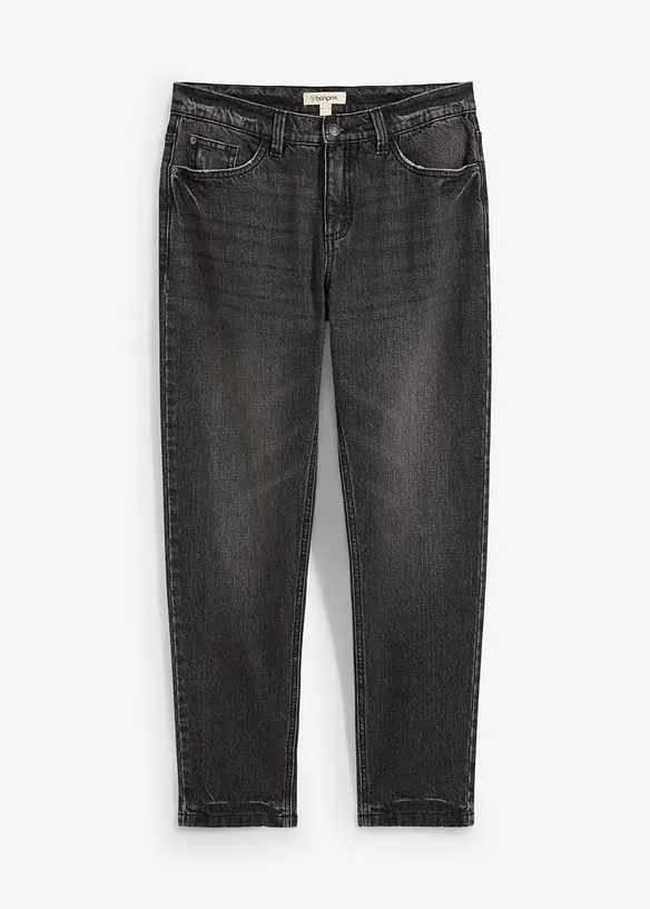 Klassieke stretch jeans, tapered en cropped, bonprix