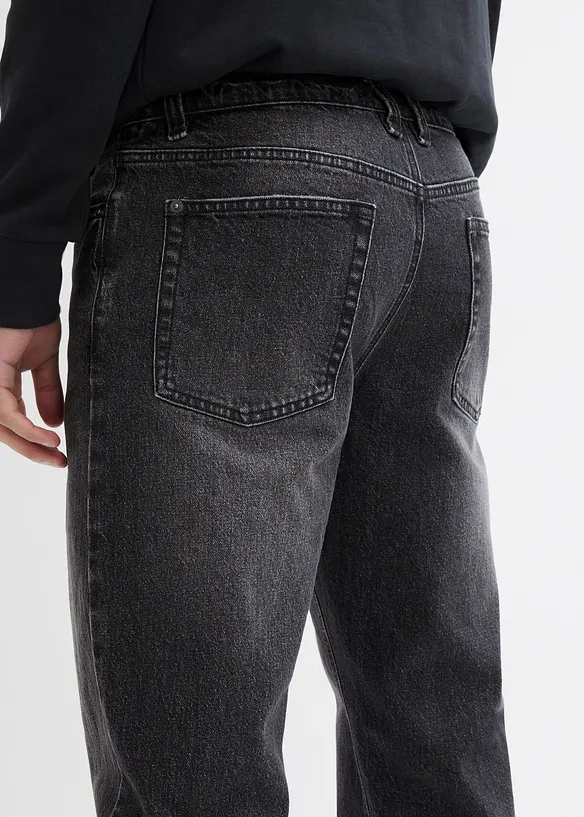 Klassieke stretch jeans, tapered en cropped, bonprix